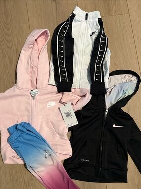 Nike and Jordan Girl 2T Bundle
